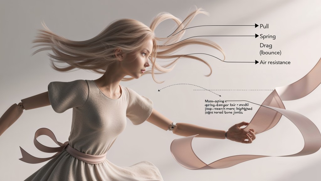 How Physics Simulation Works for VTuber Avatars?